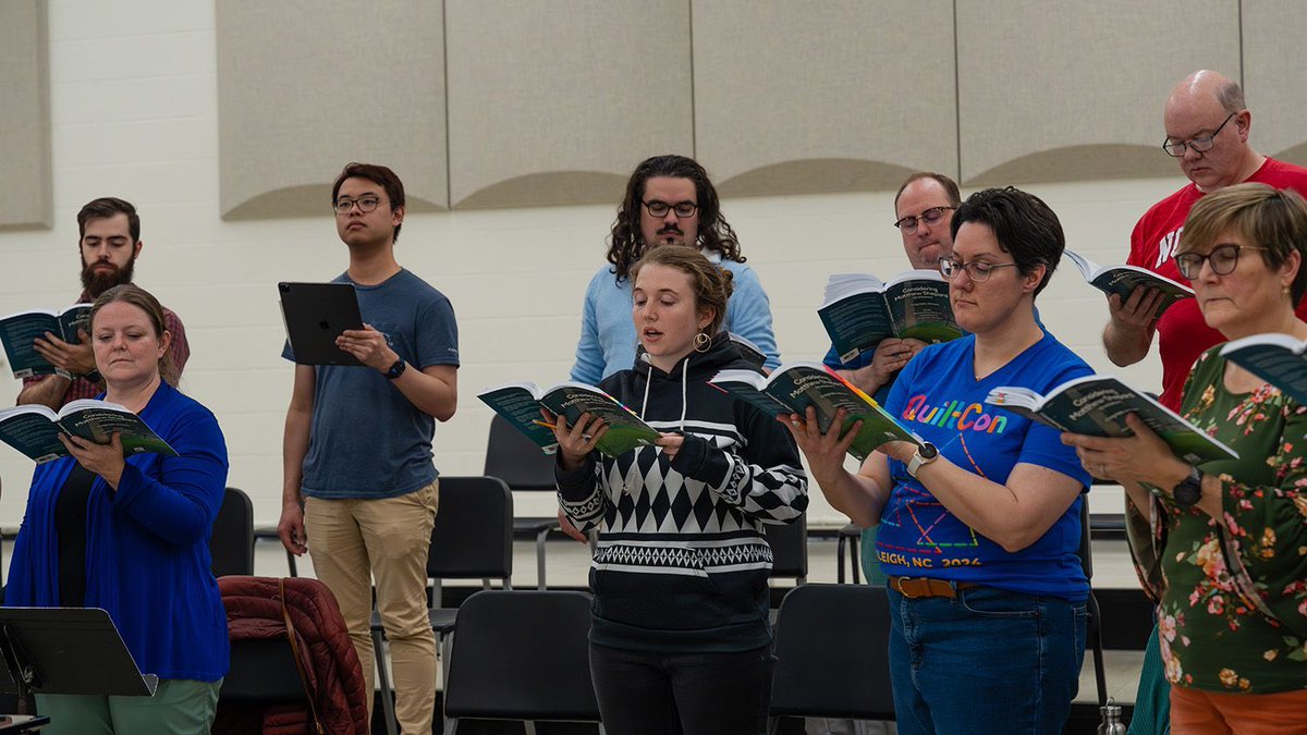 NC State Choral Artists are preparing for their debut, "Considering Matthew Shepard." 🎶
Check out the article from the Department of Academic and Student Affairs at
news.dasa.ncsu.edu/nc-state-chora….

#NCStateMusic #NCStateConcerts