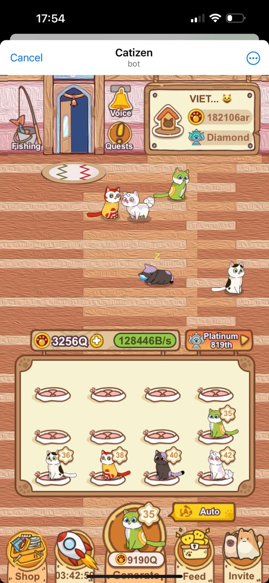 Nuôi #mèo cày airdrop thôi các #sen 
Team đã công bố 35% airdrop cho những ai chơi game nhé 
Game #Catizen hệ #Ton đang fomo lắm 
Các #sen ai muốn chơi thì có thể cmt hoặc ib mình hướng dẫn nhé
Link :
t.me/catizenbot?sta…