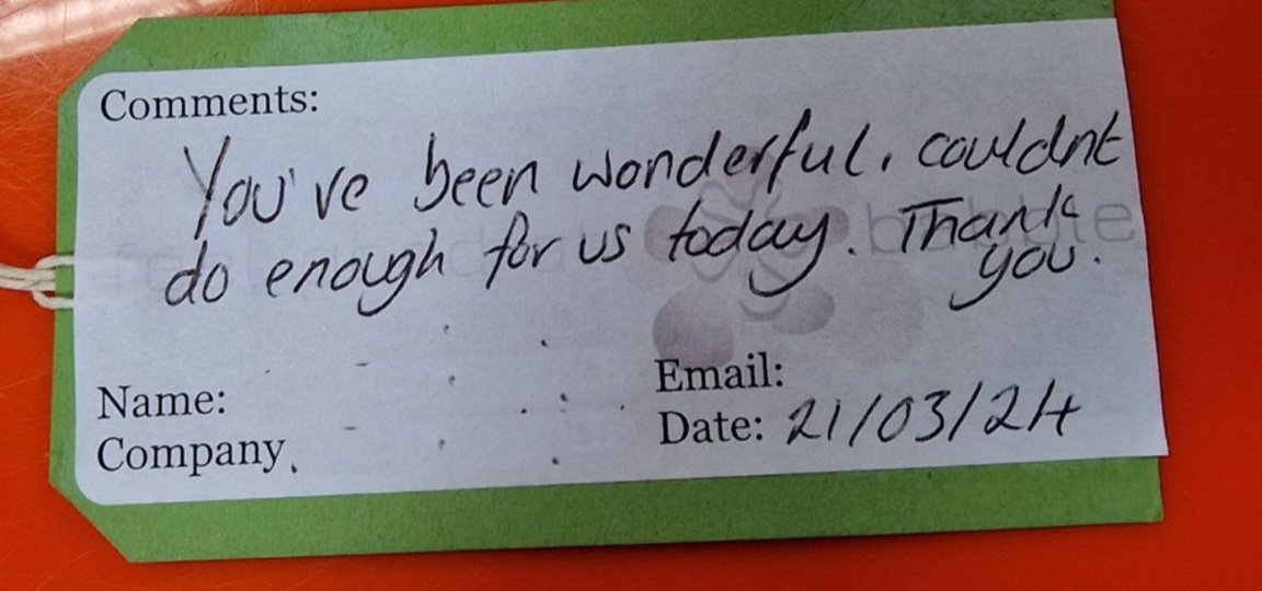 What a lovely way to end the week. It's always nice to know we're helping people feel good...
#feelgood #researchmidlands #mrxf2f #aqr #icg #mrs