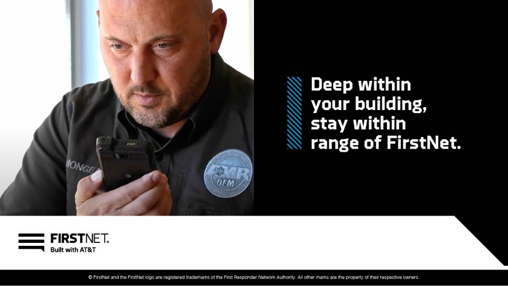 Stay within range of FirstNet – even deep within your building. Add enhancements where your indoor coverage isn’t always reliable due to thick walls or your interior location. Learn more: firstnet.com/coverage/cover…