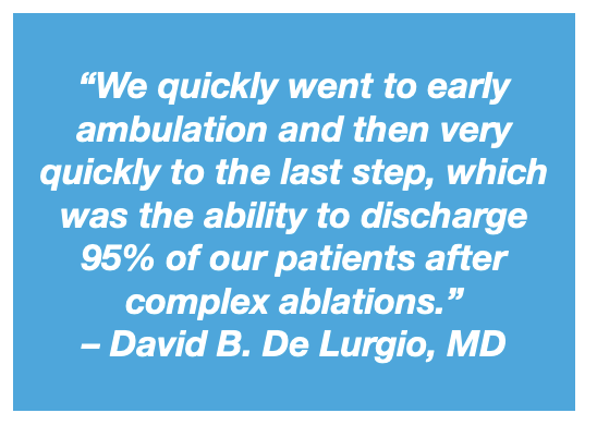 Don't miss on the Early Ambulation and Same Day Discharge Topic Center! Same Day Discharge for #AFib Ablation: A New Standard of Care Through Early Ambulation Using VASCADE MVP® okt.to/PMUSBu @HaemoneticsCorp