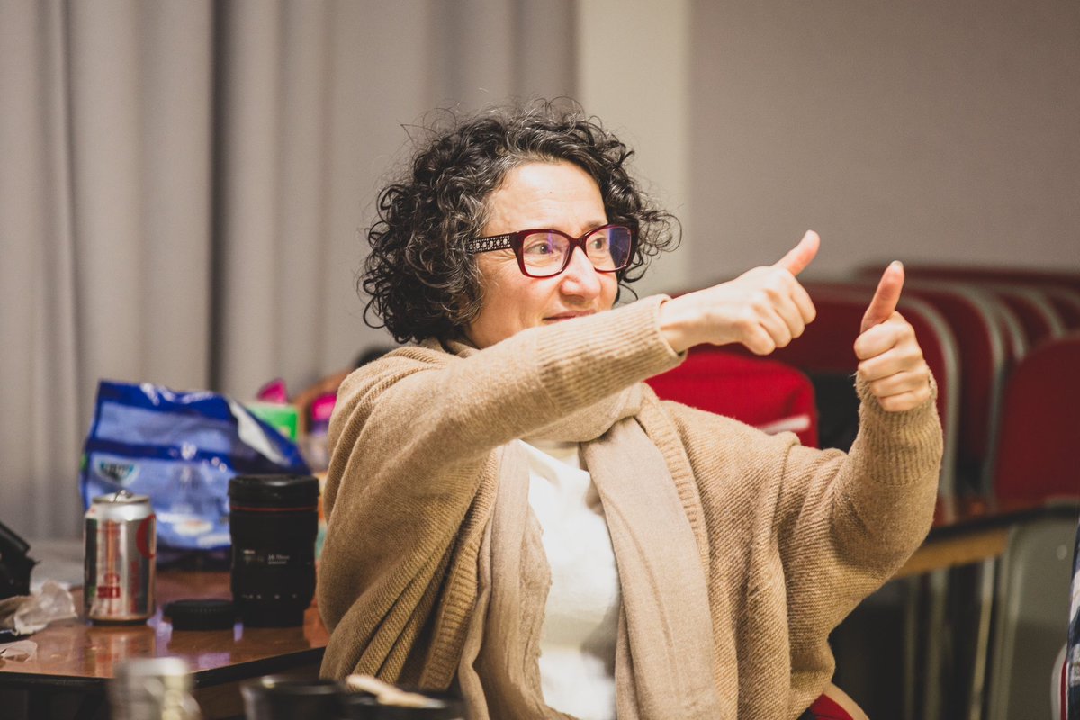 As part of Sign Language Week, we’re excited to share that The Promise rehearsal photos have dropped!

The striking world première of our new play, inspired by the extraordinary experiences of deaf people living with dementia, is on tour from 6th April to 11th May 2024. 🕊️