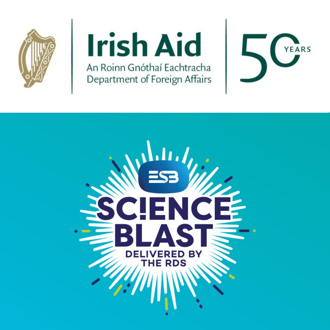 Thank you to @Irish_Aid for supporting #ESBScienceBlast again this year! For 50 years, Irish Aid have worked to reduce poverty, hunger and humanitarian need in over 130 countries. Learn more: irishaid.ie

#ESBSB #IrishAid #STEMEducation #STEM