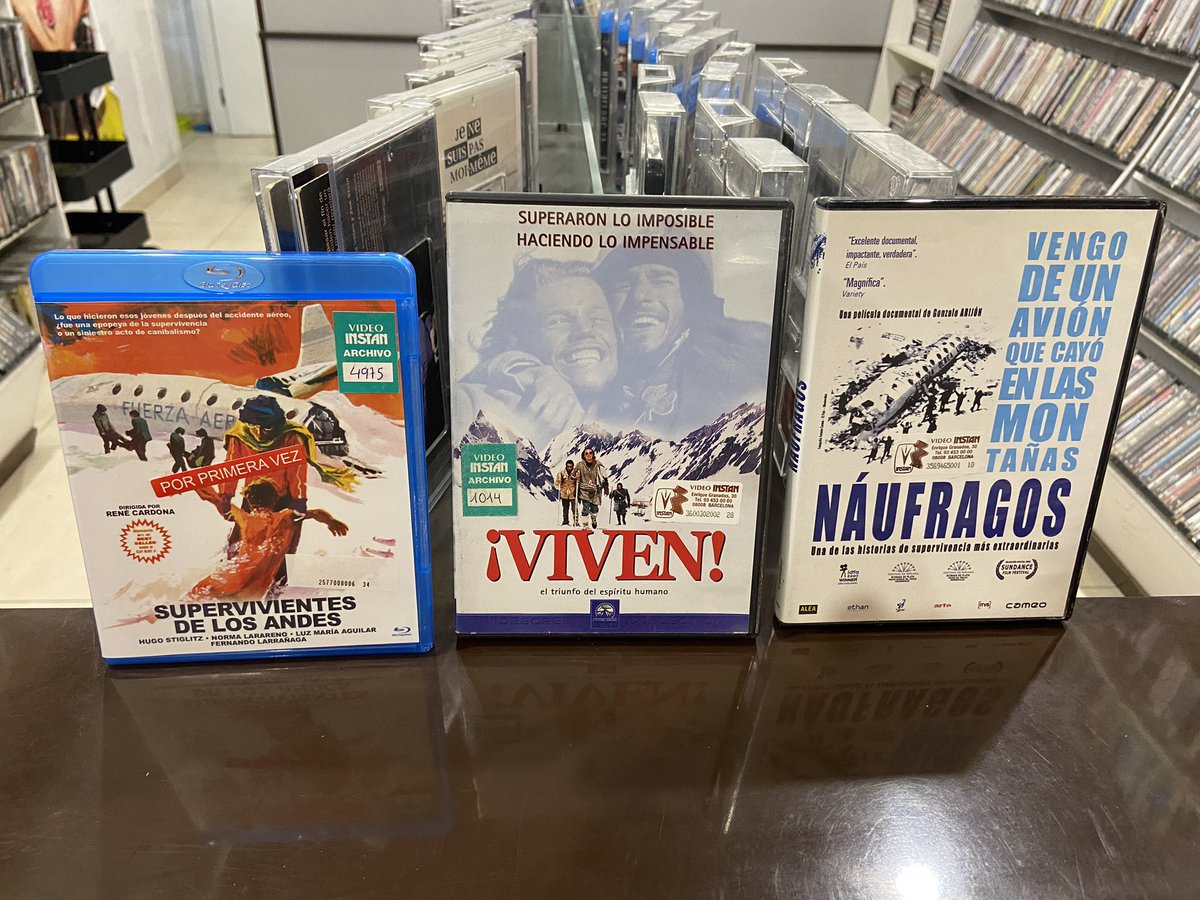 Pere Vall Karsunke (@perevallk) on Twitter photo Veig que a <a href="/videoinstan/">VIDEO INSTAN</a>, com ha de ser, tenen SUPERVIVIENTES DE LOS ANDES, ¡VIVEN! i el documental NÁUFRAGOS. S’editarà LA SOCIEDAD DE LA NIEVE? Veig que a <a href="/videoinstan/">VIDEO INSTAN</a>, com ha de ser, tenen SUPERVIVIENTES DE LOS ANDES, ¡VIVEN! i el documental NÁUFRAGOS. S’editarà LA SOCIEDAD DE LA NIEVE?