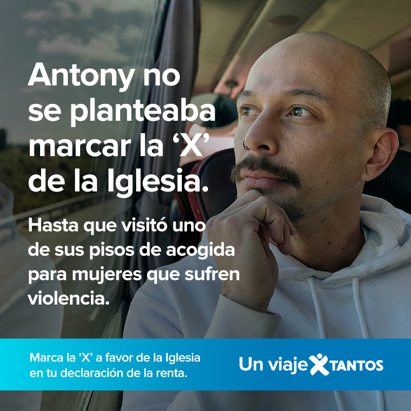 💬 «Me ha marcado ver lo que invierte la Iglesia en colectivos vulnerables» Descubre la experiencia de Antony en unviajeportantos.es #UnViajePorTantos #SomosIglesia24Siete #Xtantos