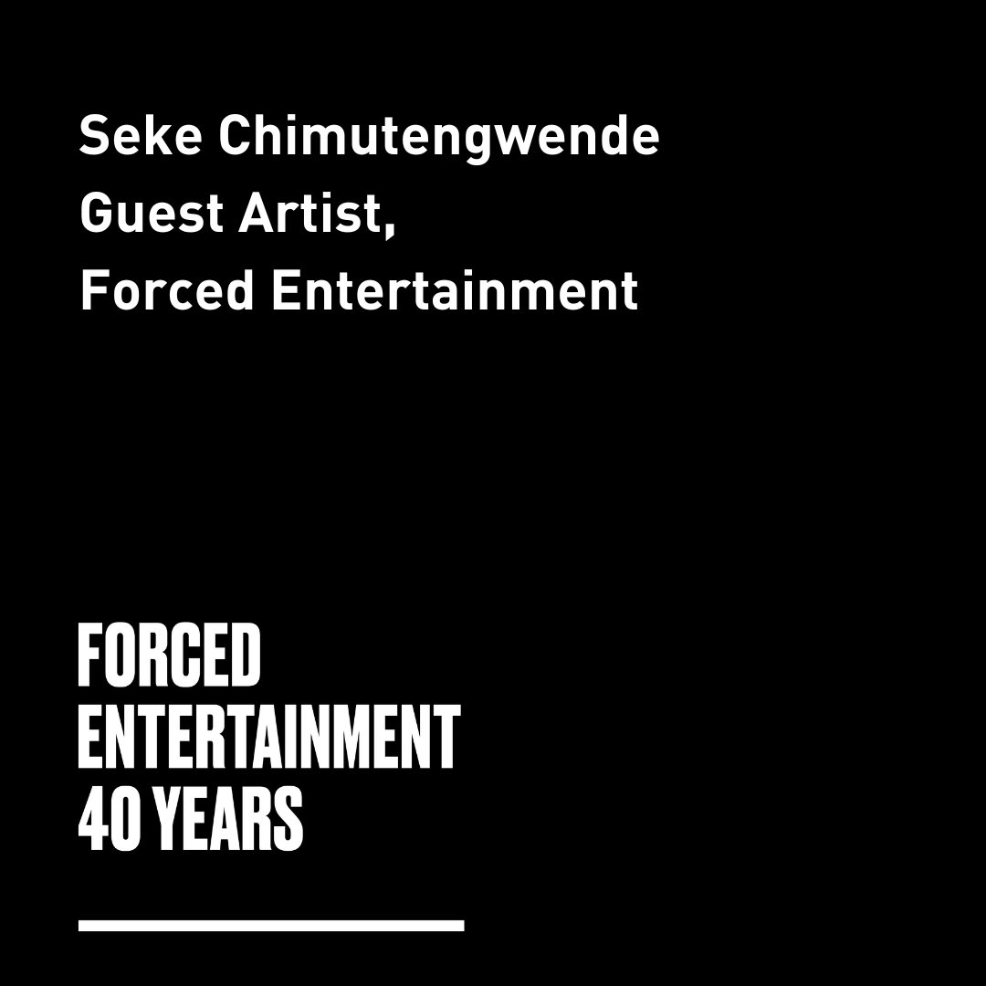 Guest artist @SekeChim remembers his first performance with us. Since then he has performed in If All Else Fails with @cathy_naden  and is in Signal to Noise, the new show that opened last night at @PACTZollverein. I hope there were biscuits! 🍪😉 #FE40 #FERecall