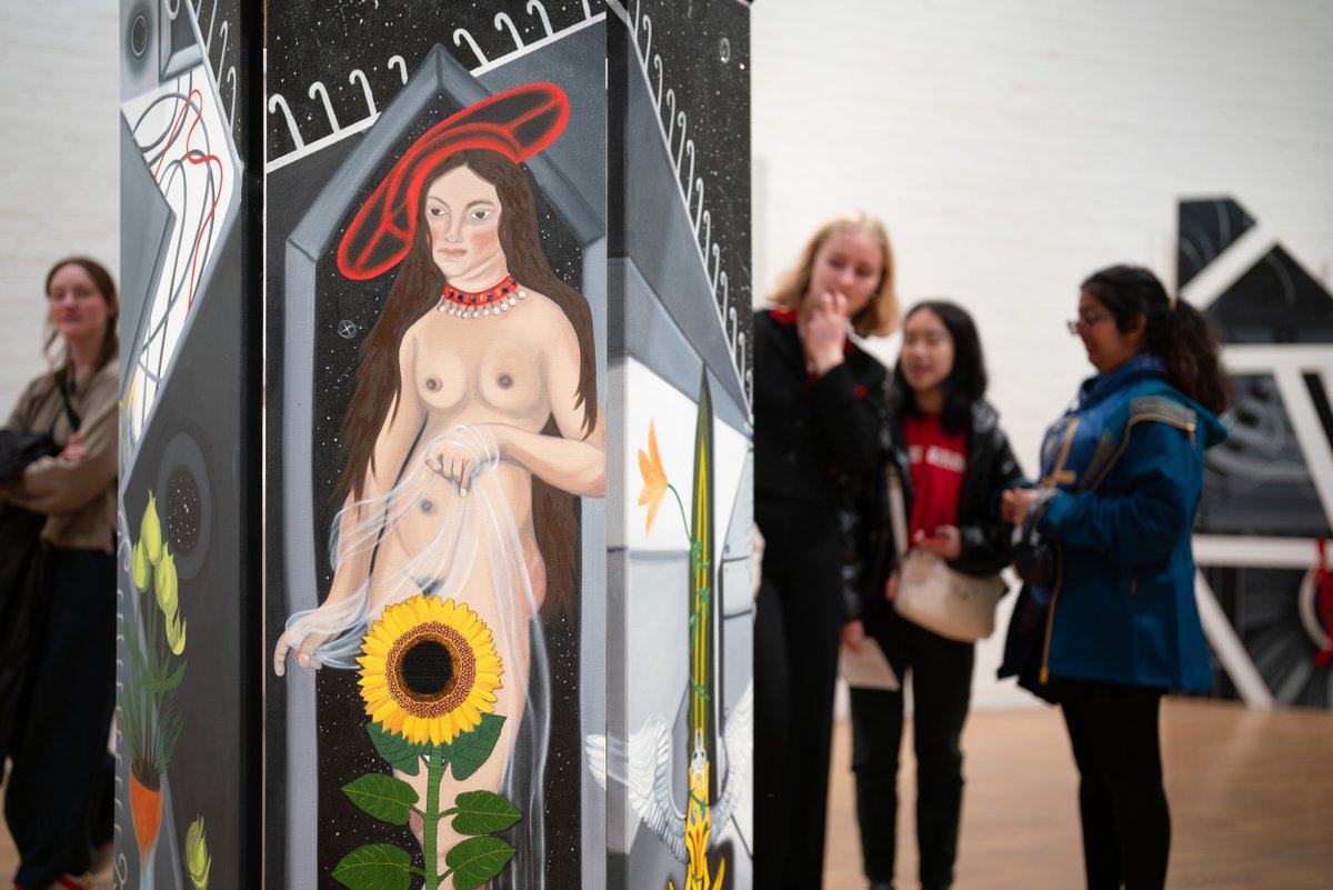 What a night! 💖🍾🎉 Thank you so much to everybody who joined us for the Preview of Frieda Toranzo Jaeger: A future in the light of darkness. Discover the exhibition: modernartoxford.org.uk/whats-on/fried… 📸 @oxfordatelier