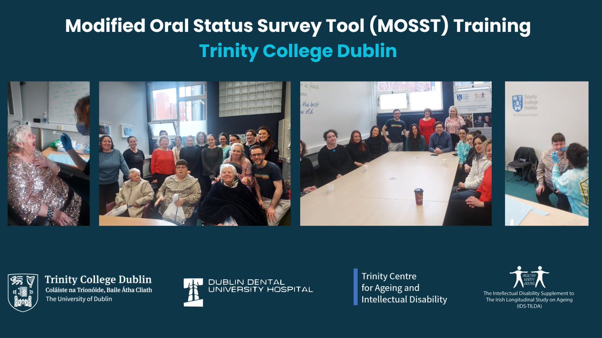 Trinity Centre for Ageing & ID (@ageingwithid) on Twitter photo Dr. @KevMacGP & PhD Researcher <a href="/trina_byrne/">Trina Byrne</a> lead a training session yesterday for practitioners & researchers on the MOSST. Seeing innovative research methods seamlessly applied is truly remarkable.
& many thanks to our fantastic participants who contributed from @StewartsCare Dr. @KevMacGP & PhD Researcher <a href="/trina_byrne/">Trina Byrne</a> lead a training session yesterday for practitioners & researchers on the MOSST. Seeing innovative research methods seamlessly applied is truly remarkable.
& many thanks to our fantastic participants who contributed from @StewartsCare