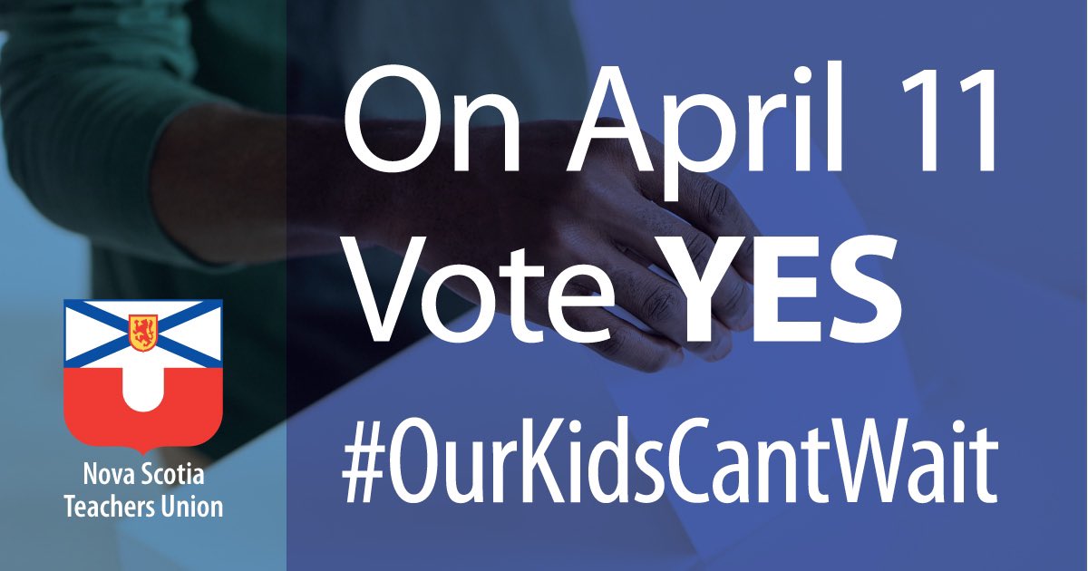 NSTUappl's tweet photo. #Solidarity to raise the teaching and learning conditions for #NovaScotians
#OurKidsCantWait https://t.co/O70tWJfObX