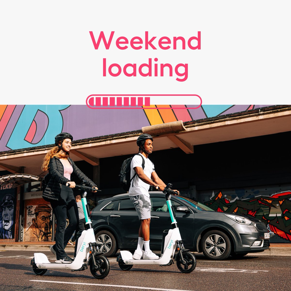 Friday are we glad to see you 🥰 Let us know what adventures you're chasing with Beryl this weekend 👇 #FridayFeeling #WeekendVibes #CommuteLife #ScooterLife #BikeLife #HappyFriday