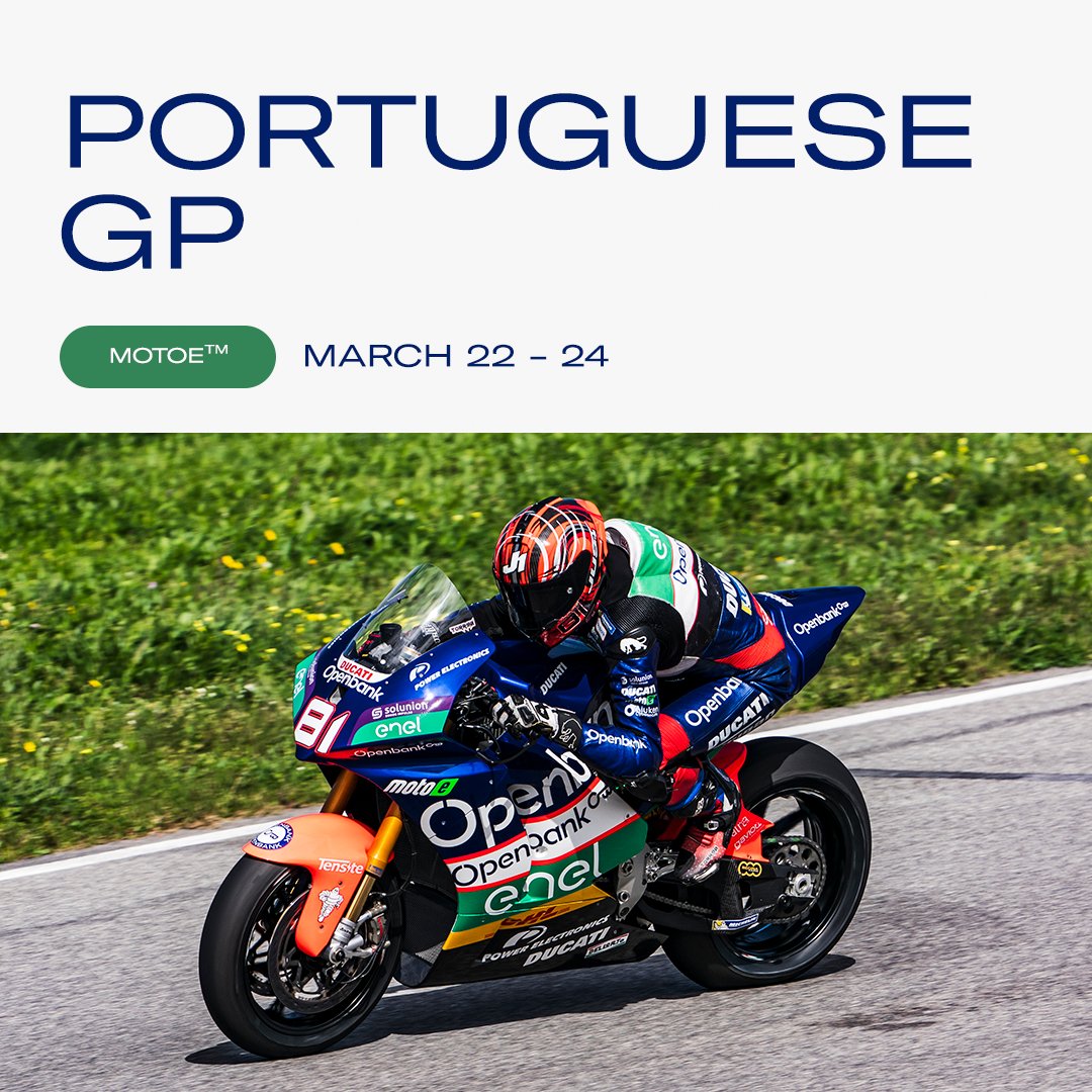 Less than 24 hours to go the first MotoE™️ World Championship race! The #OpenbankAsparTeam riders @Kevin_Zannoni and @jorditorres81 are ready to #PortugueseGP 🏍️ Good luck team!! @AsparTeam