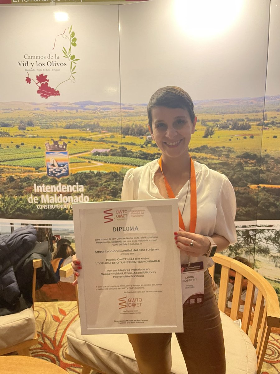 Bodega Viña Edén en Maldonado fue elegida por la <a href="/gwto_omet/">GWTO OMET</a> como la mejor experiencia en enoturismo del país.  La Primera Cumbre de Turismo Responsable eligió #PuntadelEste y <a href="/EnjoyPde/">Enjoy Punta Del Este</a> como el primer destino para iniciar su camino global. Participaron 16 países y 80 disertantes.