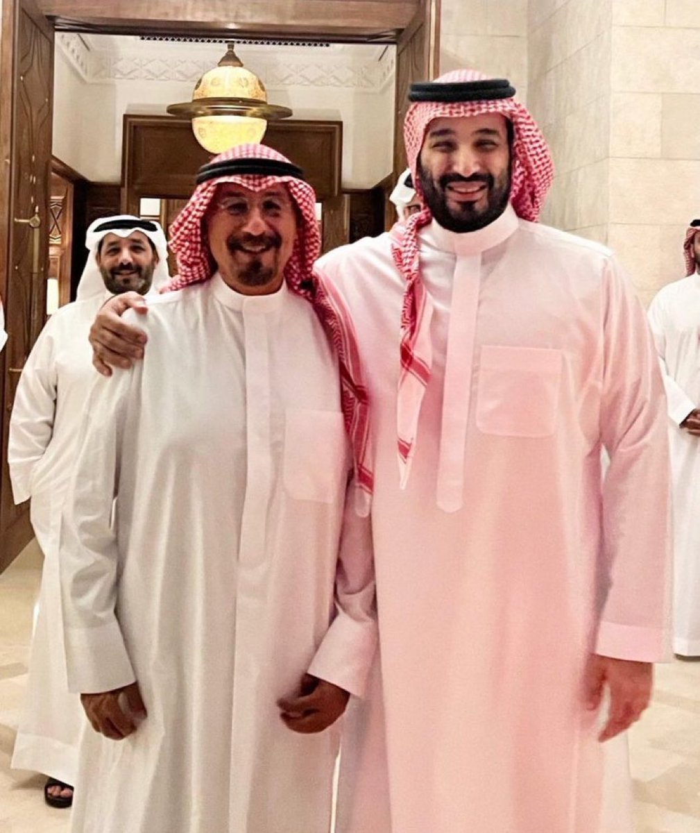 صورة أخوية تجمع سمو سيدي #ولي_العهد الأمير #محمد_بن_سلمان والشيخ محمد صباح السالم رئيس الوزراء بدولة #الكويت الشقيقة 🇰🇼🇸🇦