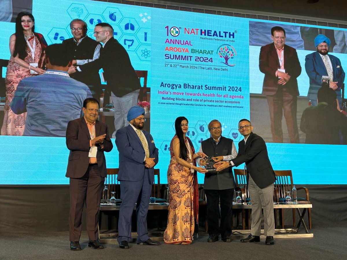 The winner in the second category, 'Corporate Social Responsibility', is Metropolis Healthcare Limited, for their ‘MedEngage Medical Outreach Program’. @MetropolisLab