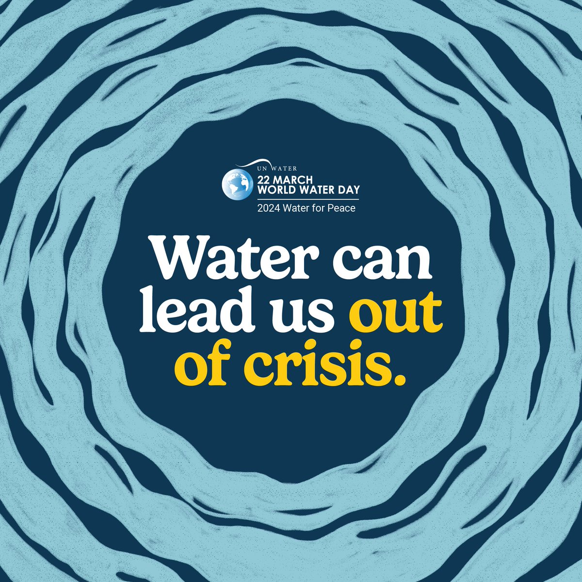 Today is #WorldWaterDay, a reminder that now, more than ever, we need urgent and coordinated action for #WaterSecurity. 

Water knows no borders or bounds. We need unity around water, in order to lay the foundations of a more stable, prosperous, and sustainable future.