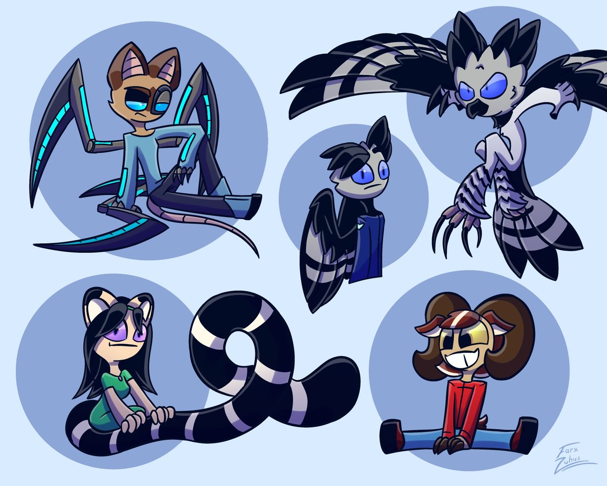 farx_zuhurova08's tweet photo. Miniature versions of the characters that I'm drawing for the first time (except for that rat in the upper left corner).
#art #digitalart #draw #digitaldrawing #digitaldraw #artist #digitalartist #oc #ocart  #owncharacter #cute #mini #miniversion #miniature #antropomorphicanimals https://t.co/NtWixAqgxq