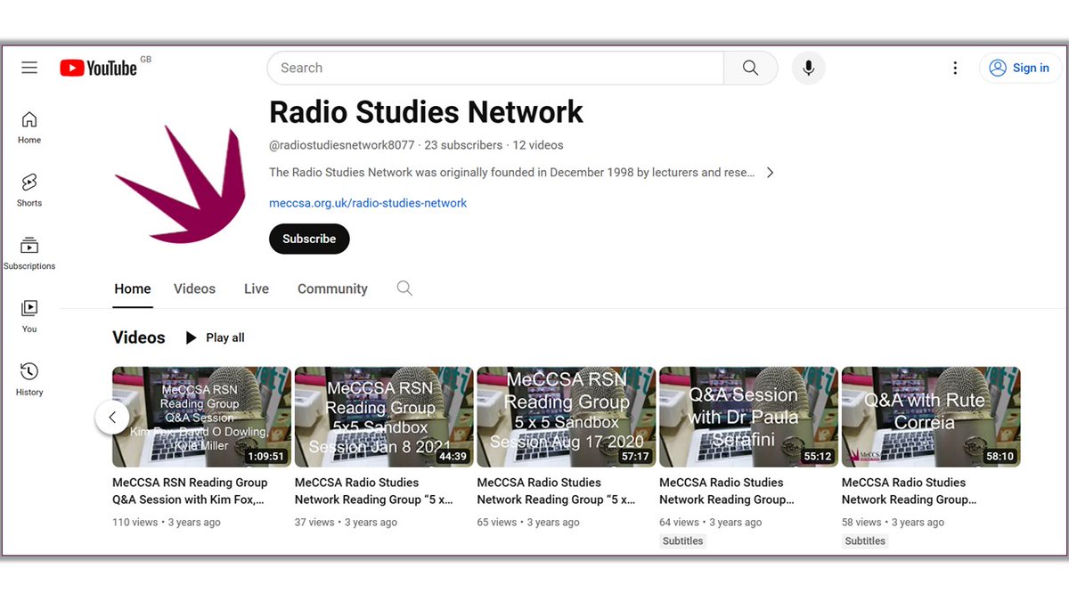 Have you checked out our #onlinereadinggroup Q&A #podcast archive? Here's a link to an early one with @RuteRadio who co-authored ‘Community radio stations sustainability model: An open-source solution’ in @IntRadioJournal 17:1, pp. 29-45 youtube.com/watch?v=KgHGRZ… #CommunityRadio