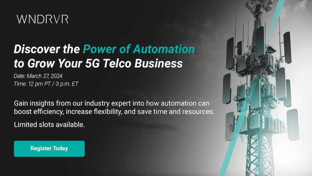 Register for the @WindRiver Webinar and discover why Automation at Scale for 5G V-RAN Network is essential for telco transformation edgeir.com/webinar-automa… #telco #telecom #5G #vran #windriver #webinar #edgecomputing