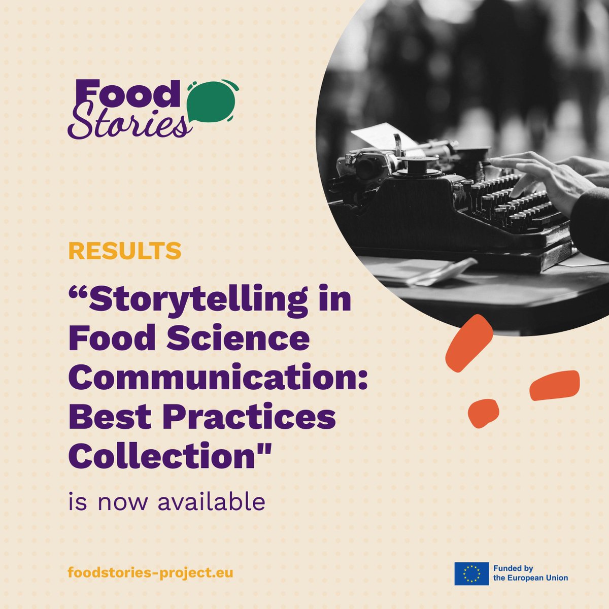 foodstories_eu's tweet photo. The "Storytelling in Food Science Communication: Best Practices Collection" is out! 📚
Explore 26 best practices on how storytelling enhances science communication. Perfect for scholars, students, and anyone wanting to improve their narrative skills.
#ErasmusPlus #FoodStoriesEU https://t.co/lpNetk0MO3