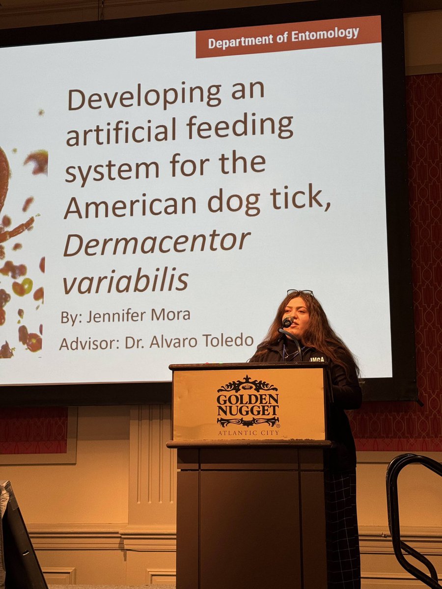 VetEntomoJenna's tweet photo. This year’s 111th NJMCA meeting is one I will not forget. Not only was I privileged enough to present some of my Masters research but I am so honored to have been one of the recipients of the NJMCA Presidential Citation. #NJMCA2024 🦟🎉🥰 https://t.co/RliGeibTZW
