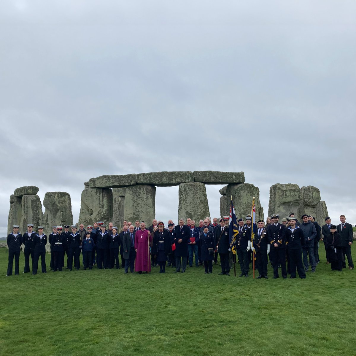 Today we welcomed The Lord Lieutenant of Wiltshire, the Bishop of Salisbury, Royal Navy Personnel and Sea Cadets to commemorate the 80th anniversary of the loss of HMS Stonehenge.