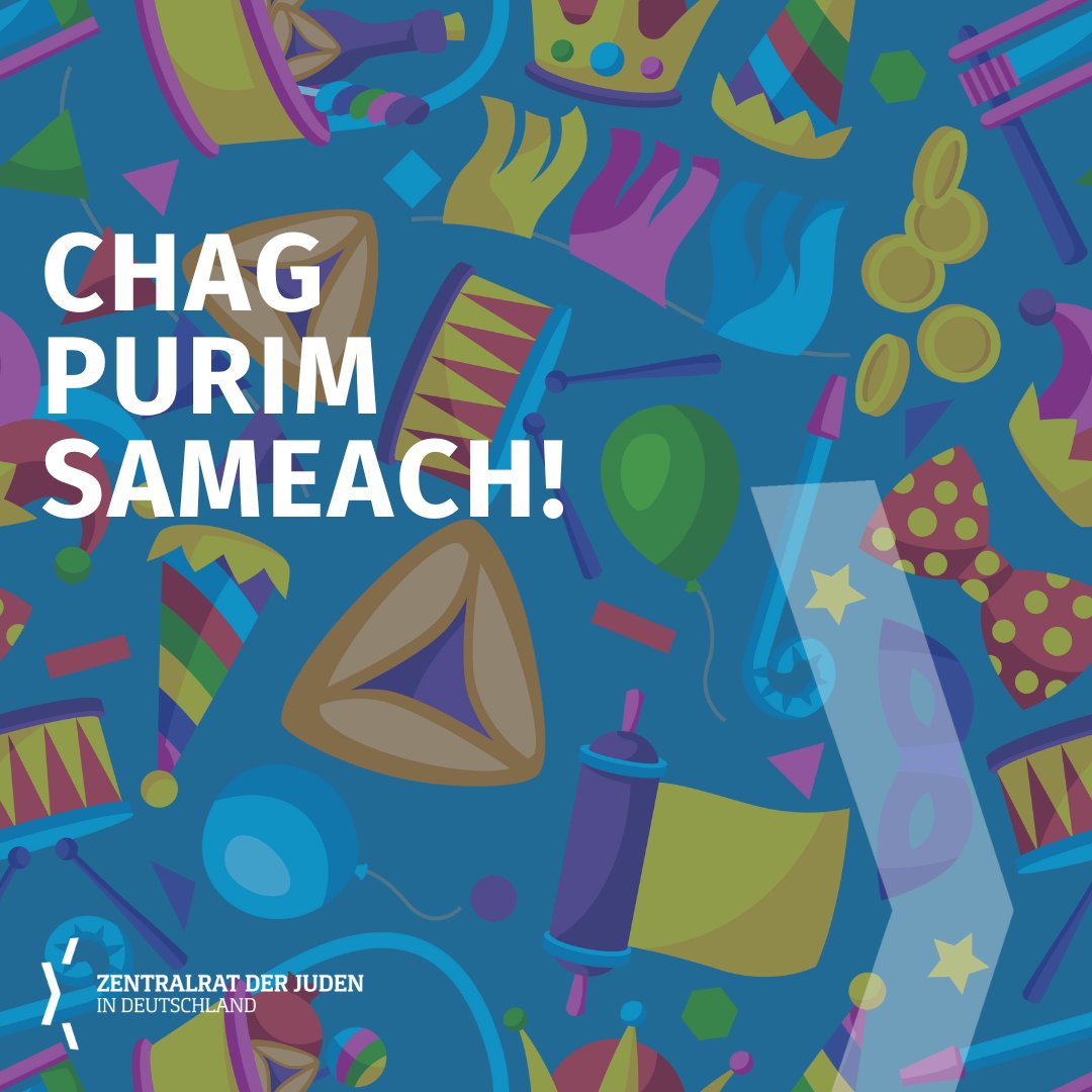 Morgen beginnt Purim. Purim ist das Fest, das uns stets daran erinnert, dass das Gute über das Böse siegt. In düsteren Zeiten bringt Purim einen fröhlichen und schönen Lichtblick in unser Leben. Wir wünschen allen, die Purim feiern, Chag Purim Sameach!
