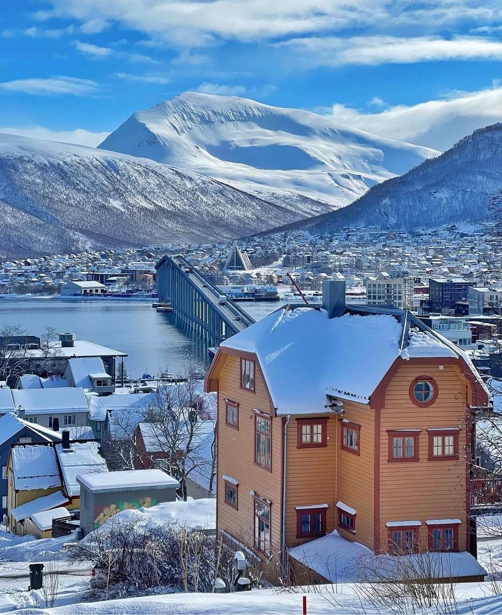 helifliMorten's tweet image. Good morning from Norway...Tromso