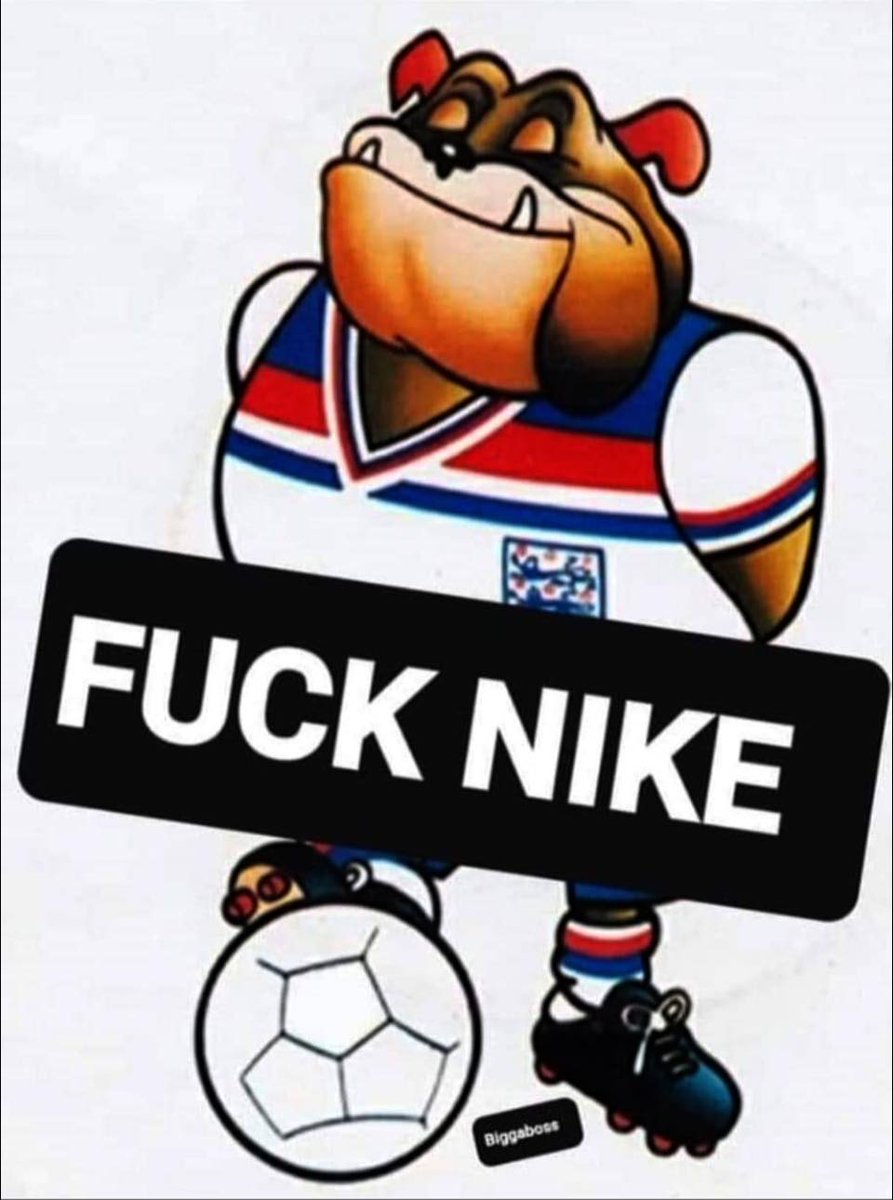 #England #TheFA #FA #NIKE #FuckNike #FuckTheFA 
#BoycottNike