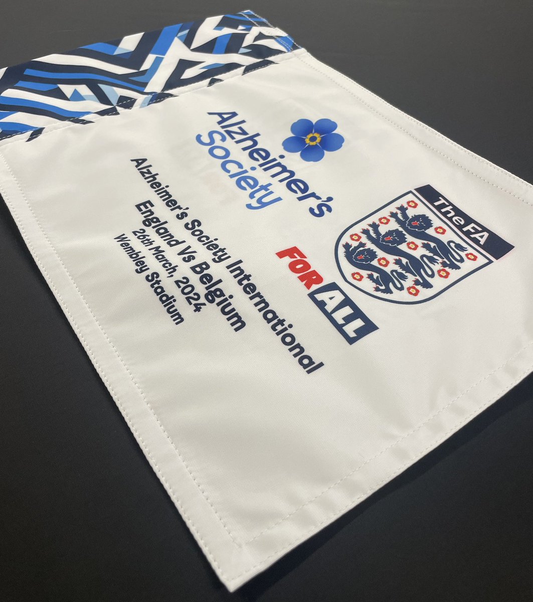 Keep an eye out for our custom printed corner flags at the upcoming matches 🏴󠁧󠁢󠁥󠁮󠁧󠁿 <a href="/wembleystadium/">Wembley Stadium</a> <a href="/FA/">The FA</a> <a href="/bmsproducts/">BMS Products</a>