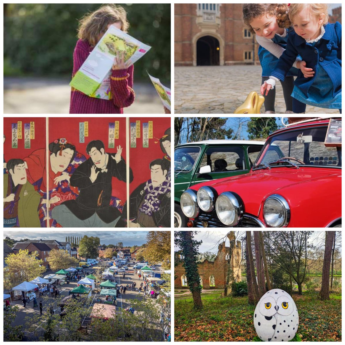 It's Friday! Find inspiration for your weekend in Surrey in our online events diary: visitsurrey.com/whats-on/searc… 🥳😊 Featuring: @southeastNT, @HRP_palaces, @WattsGallery, !@BrooklandsMuseu, @FarnhamOfficial, @Painshill Share your Surrey events at visitsurrey.com/whats-on/submi… 💚