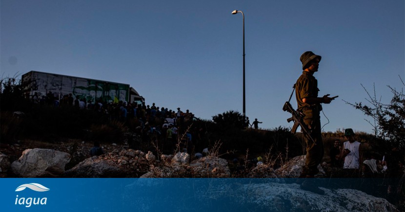 Las aguas residuales de los asentamientos destruyen los cultivos de los palestinos, según NRC dlvr.it/T4S2zm