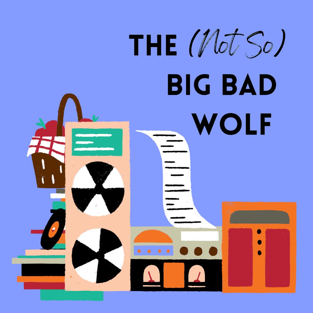 🐺The Not So Big Bad Wolf🐺 Join Little Red as she unravels the mystery of the infamous Big Bad Wolf @TheDukesTheatre TOMORROW! Art by @bethanwoollvin Find out more👀🕵️ 👇 wrongsemble.com/wolf