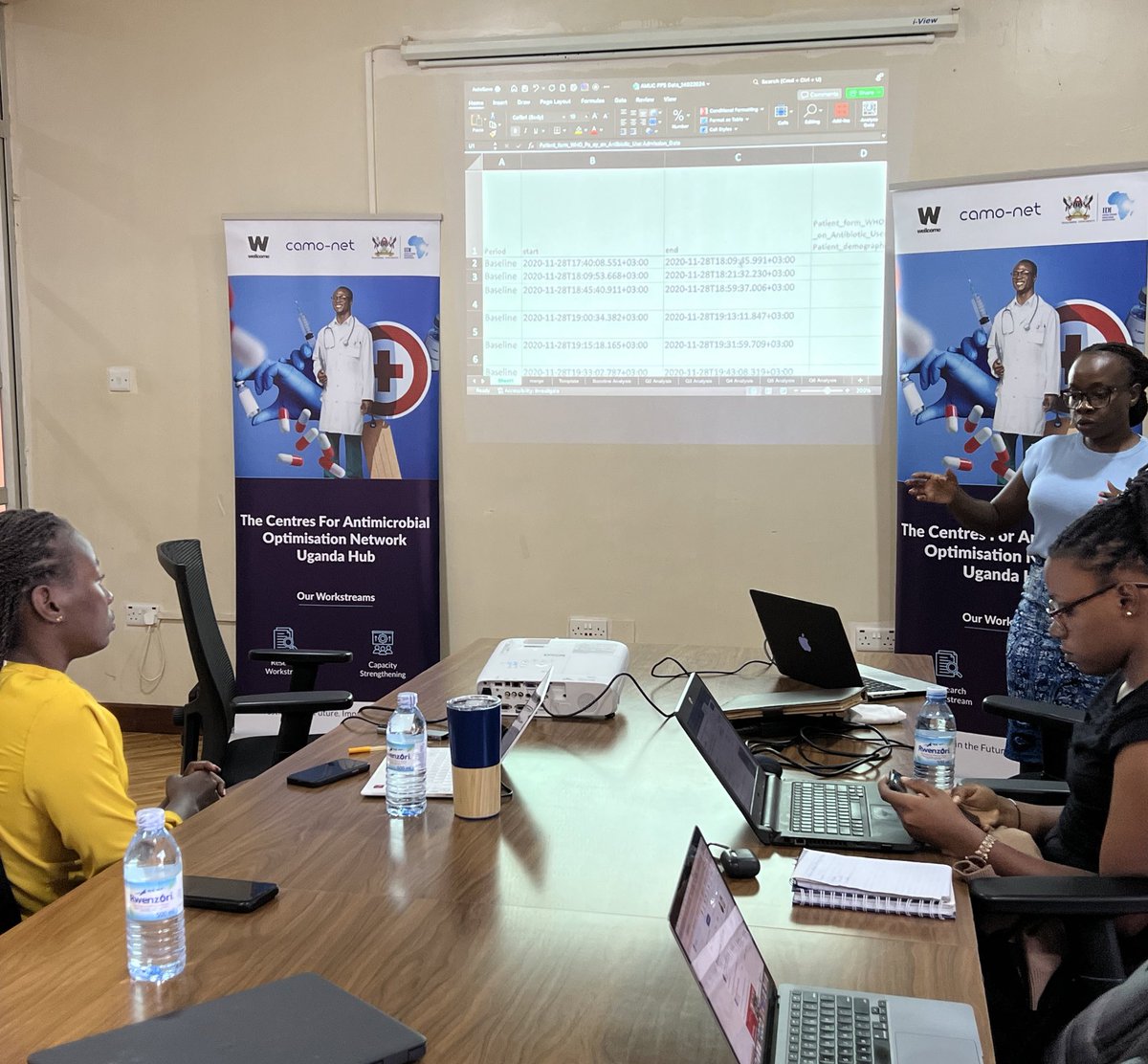 Excited to participate in a <a href="/wellcometrust/">Wellcome</a>-funded data curation workshop, we aim to create a computer system to manage all the data about antimicrobial resistance to help understand &amp; combat this growing public health threat. Grateful to <a href="/cphluganda/">NHLDS</a>, <a href="/CAMO_Net1/">CAMO-Net</a> &amp; <a href="/AceUganda/">ACE Bioinformatics & Data Sciences</a> teams