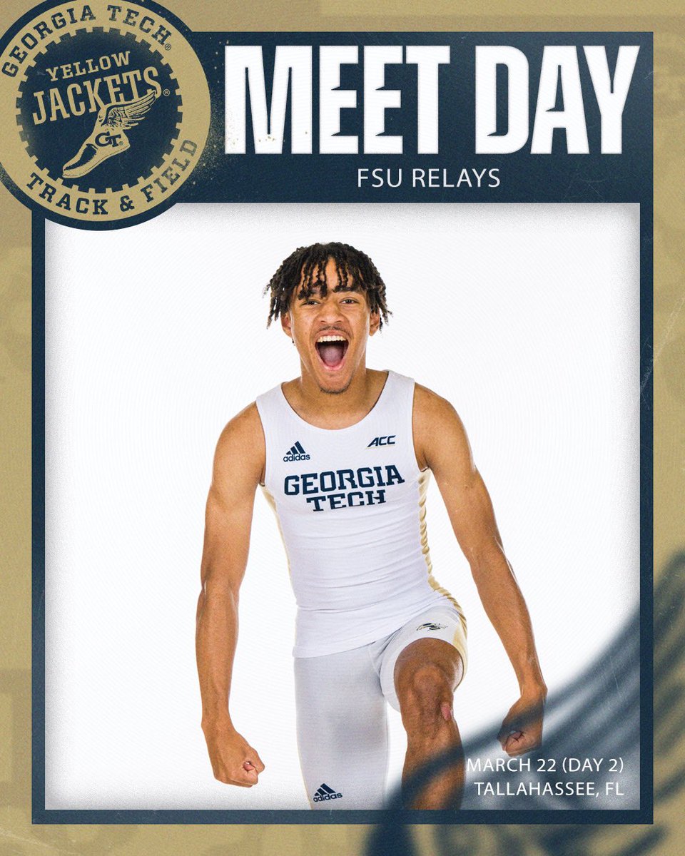 MEET DAY❕ FSU Relay Day ✌🏼 📍: Tallahassee, Fl ⏰: 8:00 A.M. 📊: live.pttiming.com/?mid #StingEm 🐝