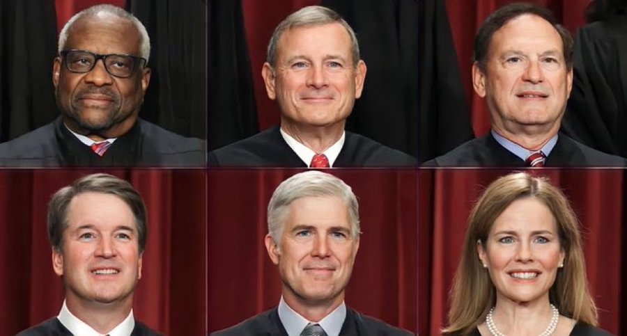 Raise Your Hand ✋, if you want the majority on the Supreme Court to finally act like one and overturn the outrageous fine imposed on President Trump in New York City by Judge Engoron.