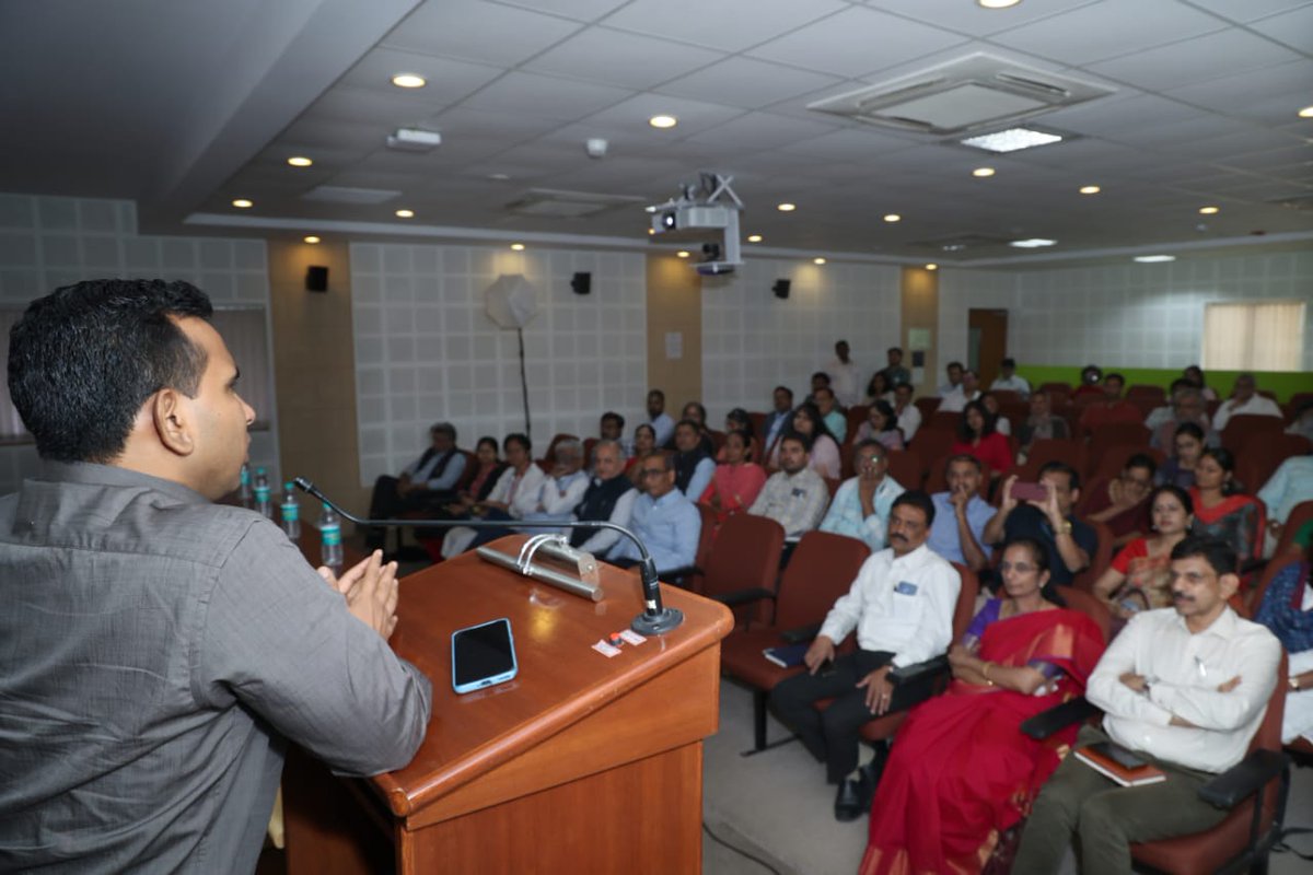 Happy to be part of the first step to identify stakeholders of One Health Cell initiative in line with National One Health Mission for holistic health research and developing tools to help us predict and be better prepared for future challenges.(1/2)