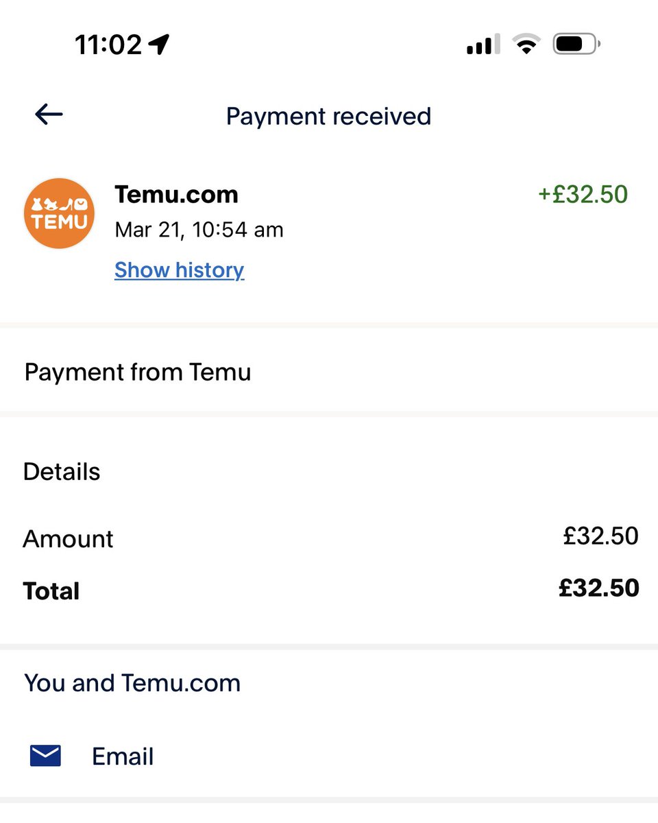 RobsssX's tweet photo. Free cash on temu to PayPal

£30 or £40 FREE CASH

You know what? I got cash on Temu. Click here and see how much you can earn👉
https://t.co/fvgrOFIFaf https://t.co/RLqitkGj9I