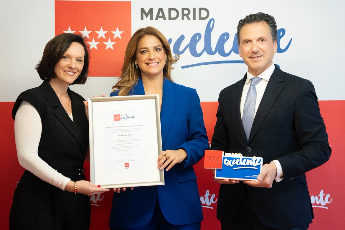 MadridExcelente's tweet photo. 😷@oximesang , líder en servicios de atención domiciliaria desde 1966, especialistas en terapias respiratorias y gases medicinales, obtiene el sello #MadridExcelente, con el que impulsamos a las empresas a ser más #competitivas y las acompañamos para seguir innovando y mejorando. https://t.co/ELojknAVRh