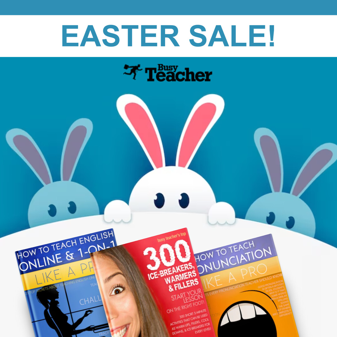 🎊📚 Easter just got egg-citing! 📚🐣 Dive into learning with our Exclusive Easter Offer: 30% off the Entire Busy Teacher Library! 🐰🌷 Stock up on resources to make this season of growth even more enriching! 🌼 rpb.li/S1Dg