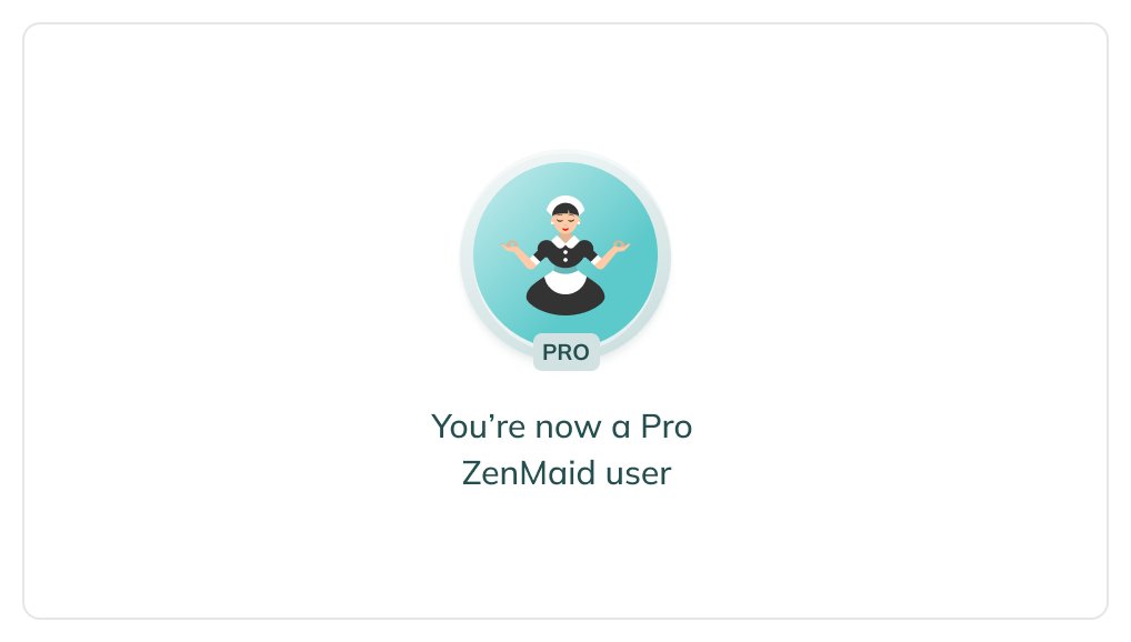 🏅 Branded badge we designed for users who upgrade to Pro in <a href="/zenmaid/">ZenMaid Software</a>