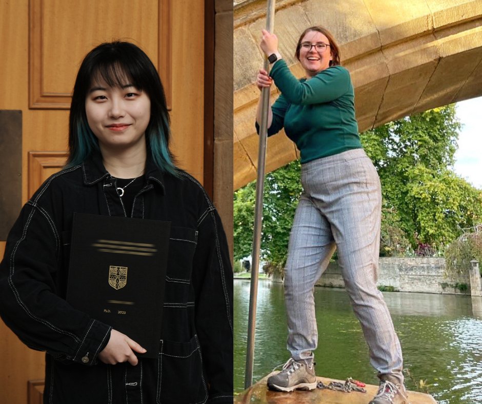 Congratulations to everyone graduating tomorrow, and thank you for the unique contribution each of you has made to life at Darwin. Read our interviews with Zixuan and Madeline for two very different Darwin stories. darwin.cam.ac.uk/news/graduatio… darwin.cam.ac.uk/news/graduatio…