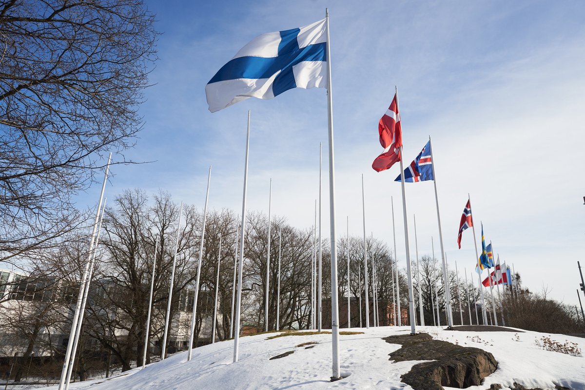 Happy Nordic Day! Glad Nordens dag! The Nordic countries share similar values of democracy, openness and values concerning the welfare state. The co-operation between the Nordic countries is the world's oldest regional partnership. Stronger together! 🇩🇰🇫🇮🇮🇸🇳🇴🇸🇪🇫🇴🇬🇱🇦🇽@nordenen