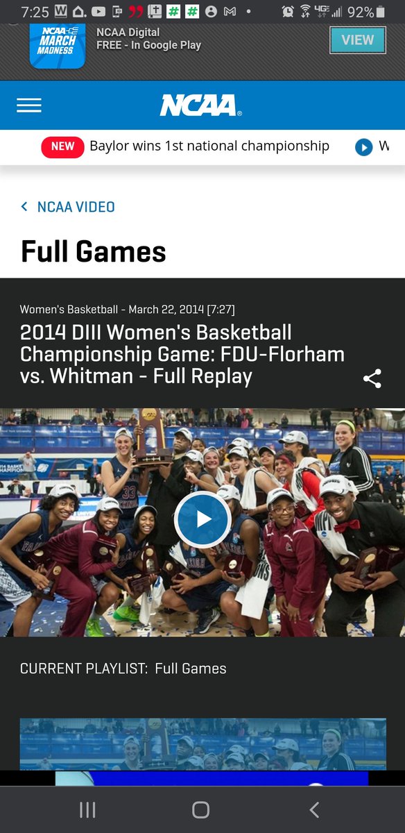 mitch_marc's tweet photo. Today marks the 10yr anniversary of the greatest WBB team in the state of New Jersey National Championship. The perfect season (33-0) with the perfect group of young women. #ASONEFOREVER https://t.co/jn9iE6FXAh