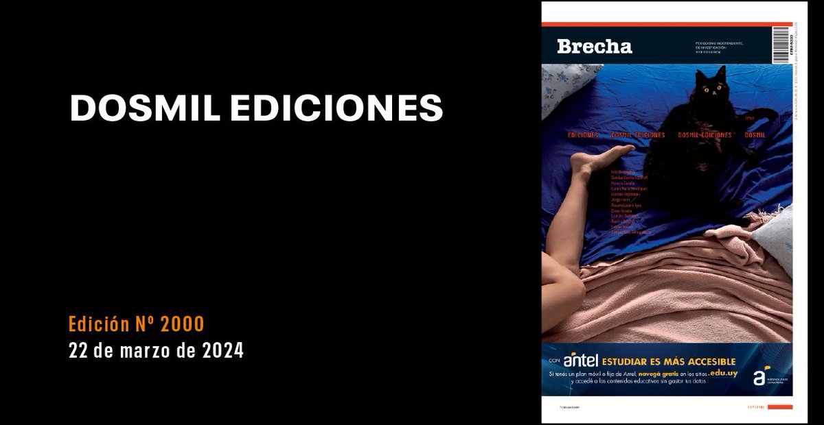 ✨Quién iba a decir que al momento de pensar una idea para este número especial, el placer planeara como leitmotiv sobre las cabezas del Consejo de Redacción: el placer de escribir, el placer de leer, el placer de hacer Brecha.