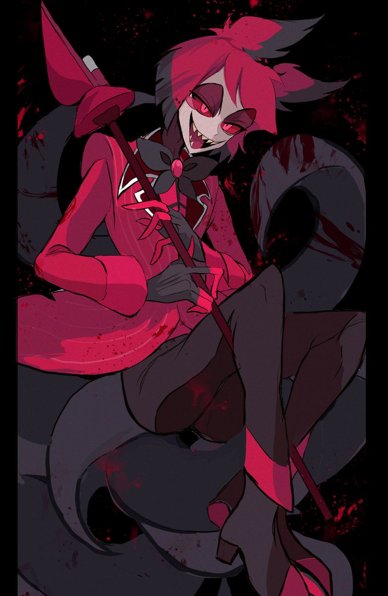 🦌➰  #HazbinHotelFanart  #HazbinHotelAlastor  #AlastorFanart