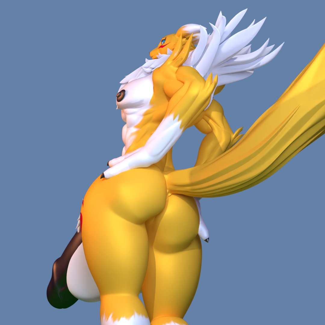 RenaBeast_'s tweet photo. look at that Sexy Thicc RenaBeast booty even Wolfmom cannot resist it 

Beautifull artwork made by @Oleanderin95 https://t.co/AqHyN0dPyz