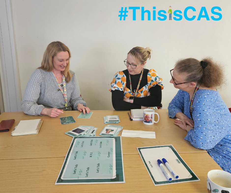 Yesterday some of the CAS team had a great time piloting a brand new Let’s Talk workshop as part of the 'Talking About Cancer Together' project. To find out more about the project visit communityactionsuffolk.org.uk/projects/talki… stay tuned for more info. #ThisIsCAS