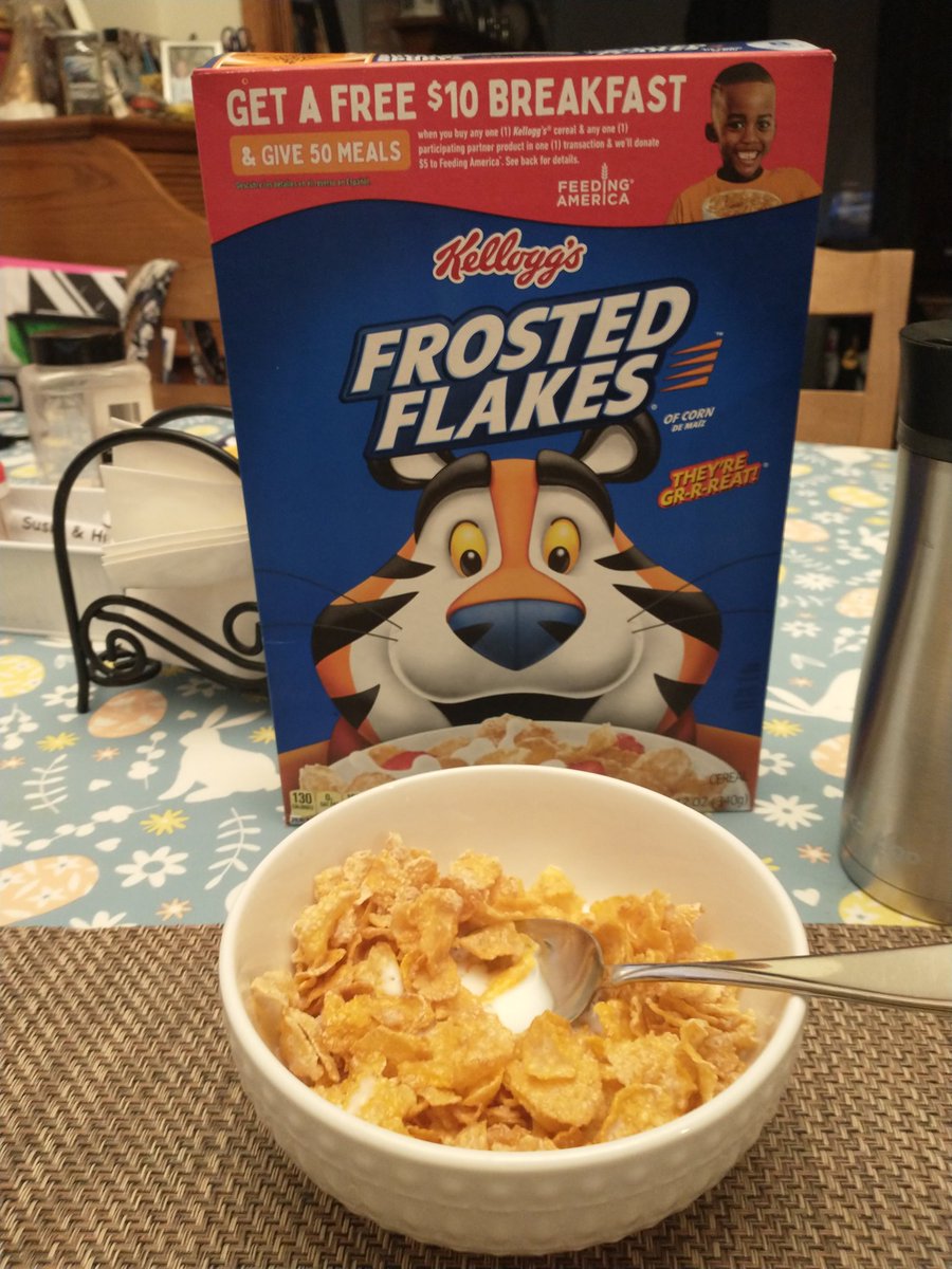 #FrostedFlakesFriday #TGIFFF @KelloggsUS @frosted_flakes