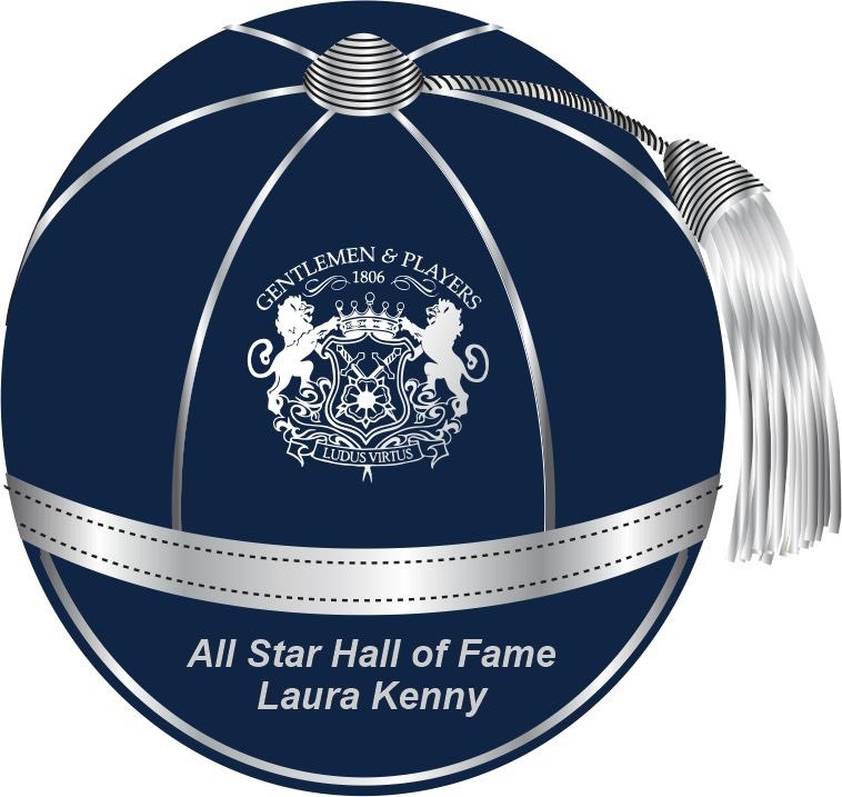 Hall of Fame Honour Cap goes to… …Laura Kenny 🎊👏🎉 What a fantastic career! Read more down below: gentlemenplayers.com/laura-kenny-ho…