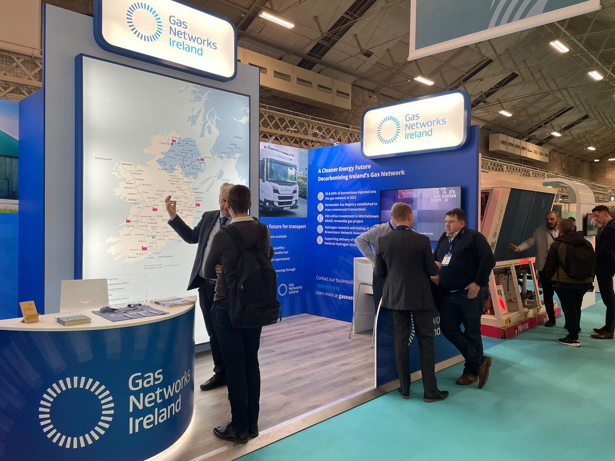 It was great to be back meeting customers at the @SEAI_ie Energy Show in the RDS on Wednesday and Thursday. #MovingIrelandsEnergy